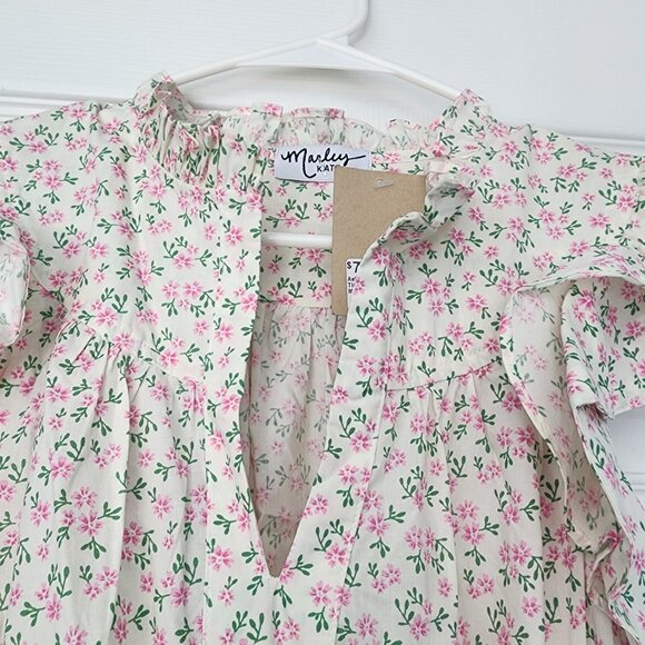 Marley Kate Sz S Floral Mini Dress NWT - Picture 2 of 2
